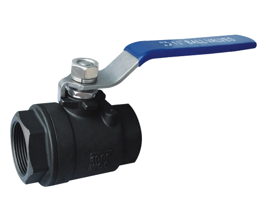 2PC碳钢内螺纹球阀