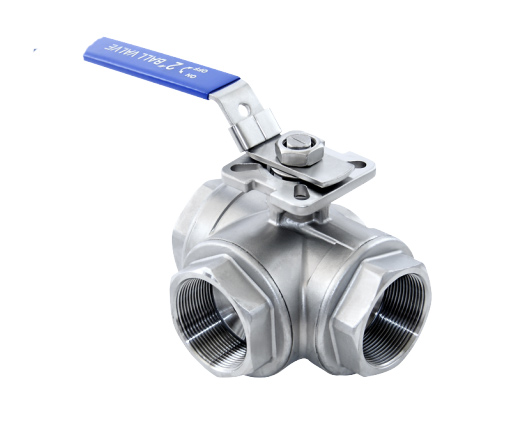 内螺纹三通球阀